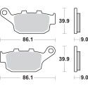 Pastilla de freno SBS P881-LS
