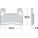 Pastilla de freno SBS P894-HS