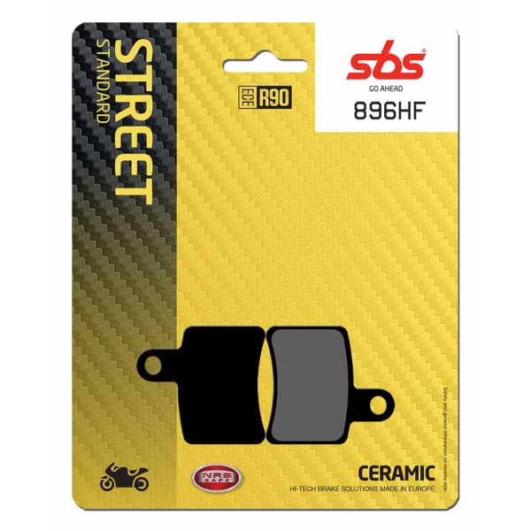 Pastilla de freno SBS P896-HF