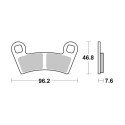 Pastilla de freno SBS P898-PSI
