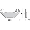 Pastilla de freno SBS P899-SI