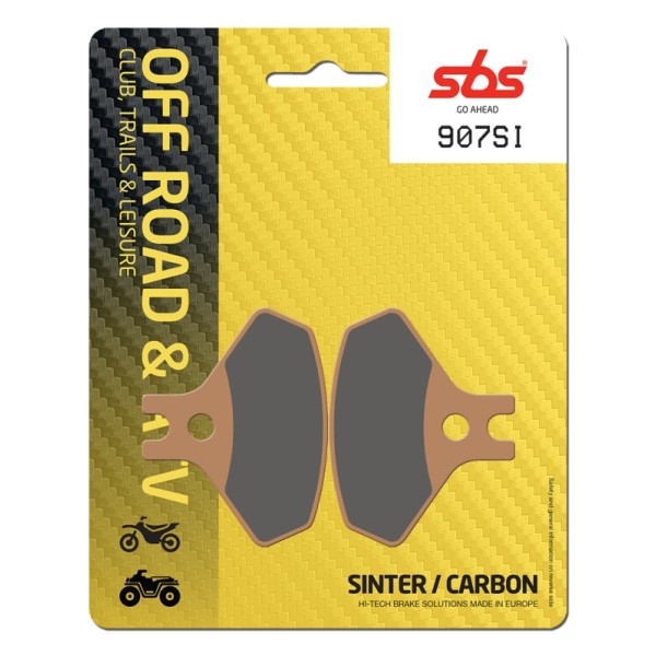 Pastilla de freno SBS P907-SI
