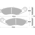 Pastilla de freno SBS P922-HS