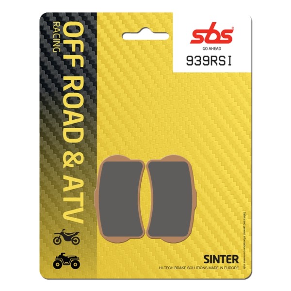Pastilla de freno SBS P939-RSI