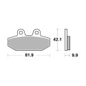 Pastilla de freno SBS P949-HCT