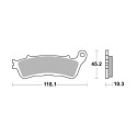 Pastilla de freno SBS P953-SP