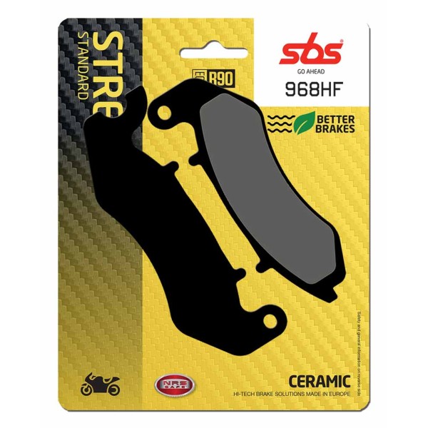 Pastilla de freno SBS P968-HF