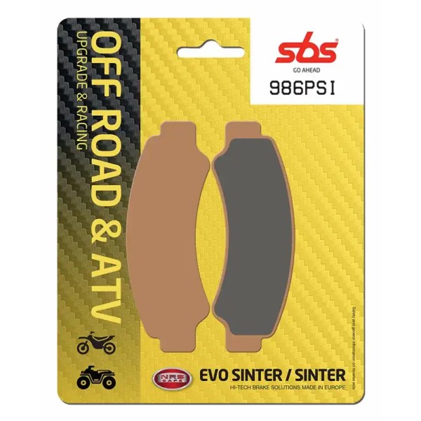 Pastilla de freno SBS P986-PSI