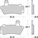 Pastilla de freno SBS P995-HS