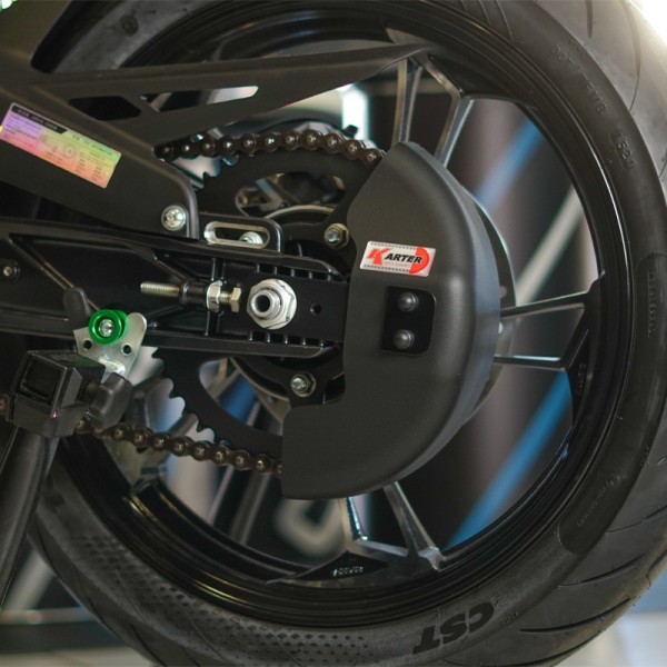 ZONTES 310 T2 - Protector de cadena Negro satinado