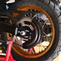 SUZUKI V-STROM 800DE - Protector de cadena Negro satinado