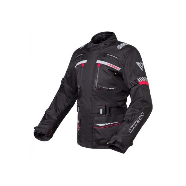 Chaqueta tricapa de chico Invictus Heracles Negra Roja