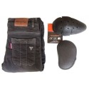 Vaquero de moto con detalles en cuero Invictus Eastwood