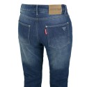 Pantalon vaquero de moto efecto rasgado Invictus Ripped
