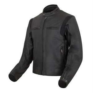 Chaqueta de moto de cuero Invictus Leonidas