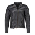 Chaqueta de moto de cuerdo de chica Electra negra