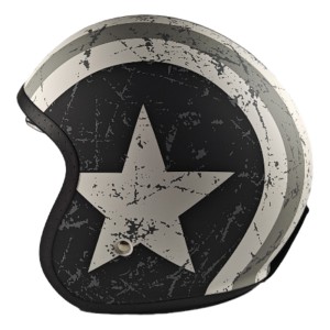 CASCO ORIGINE SPIRIT REBEL STAR GREY MATT   (AKA SPRINT)