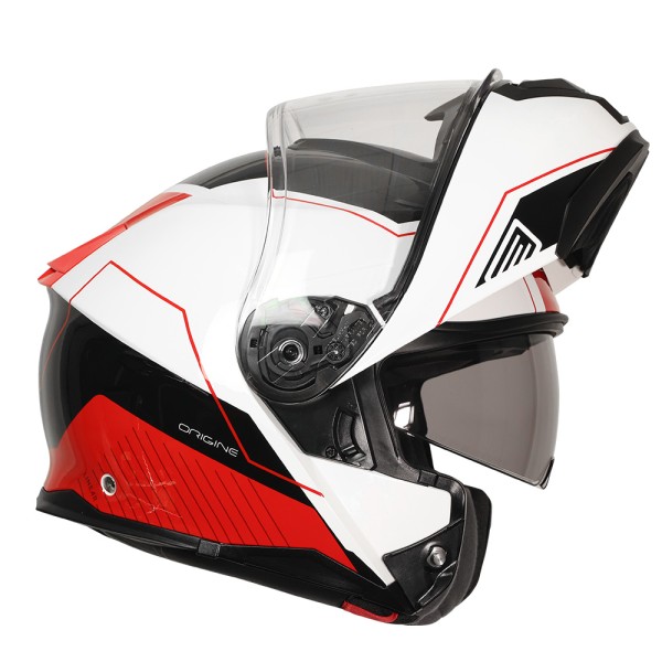 CASCO ORIGINE LOGIC LINEAR FLUO RED RED WHITE GLOSS