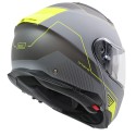 CASCO ORIGINE LOGIC LINEAR FLUO YELLOW GREY MATT