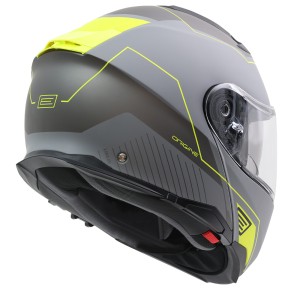 CASCO ORIGINE LOGIC LINEAR FLUO YELLOW GREY MATT