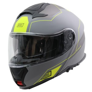 CASCO ORIGINE LOGIC LINEAR FLUO YELLOW GREY MATT