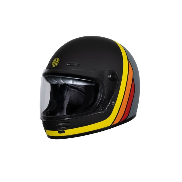 CASCO ORIGINE OMEGA SUMMIT YELLOW BLACK MATT