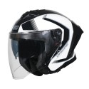 CASCO ORIGINE APRICA ESSENTIAL BLACK WHITE GLOSS