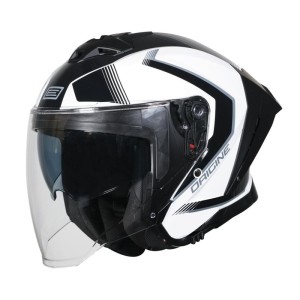 CASCO ORIGINE APRICA ESSENTIAL BLACK WHITE GLOSS