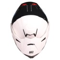 CASCO ORIGINE ADVENTURE CYBORG GLOSS WHITE BLACK