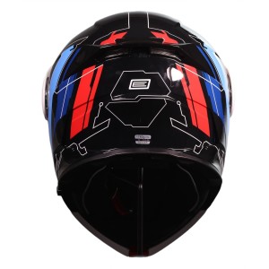 CASCO ORIGINE ADVENTURE CYBORG GLOSS WHITE BLACK
