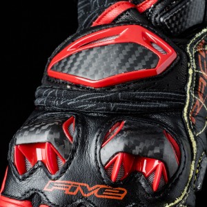 GUANTES FIVE RFX RACE V2 BLANCO / ROJO
