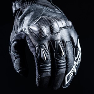 GUANTES FIVE RFX WP NEGRO / AMARILLO FLUOR