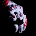 GUANTES FIVE RFX1 EVO BLANCO / ROJO FLUOR