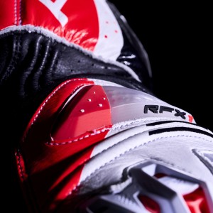 GUANTES FIVE RFX1 EVO BLANCO / ROJO FLUOR