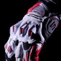 GUANTES FIVE RFX1 EVO BLANCO / ROJO FLUOR