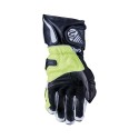 GUANTES FIVE RFX3 v2 NEGRO / AMARILLO FLUOR