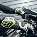 GUANTES FIVE RFX4 EVO BLANCO / AMARILLO FLUOR