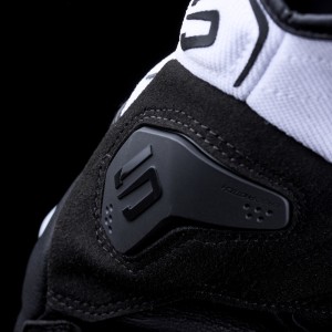 GUANTES FIVE RS2 EVO 2 NEGRO / BLANCO / ROJO FLUOR
