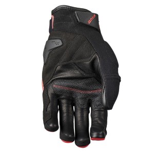 GUANTES FIVE RS2 EVO 2 ROJO FLUOR / NEGRO