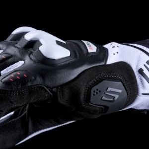 GUANTES FIVE RS2 EVO 2 ROJO FLUOR / NEGRO