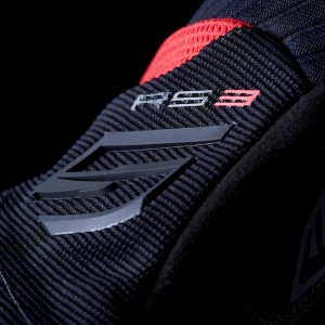 GUANTES FIVE RS3 EVO NEGRO / ROJO