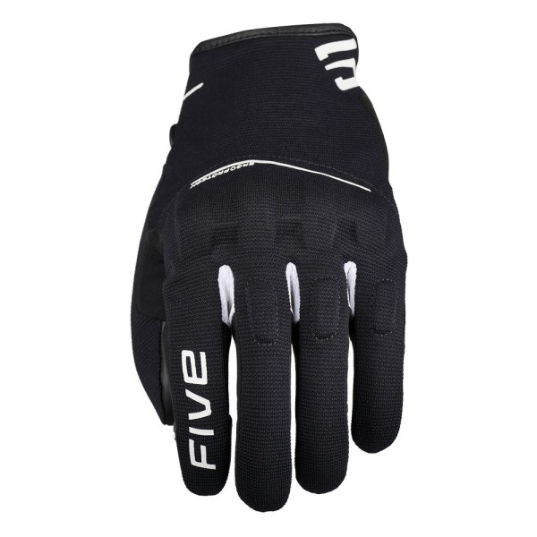 GUANTES FIVE RS4 EVO NEGRO / BLANCO