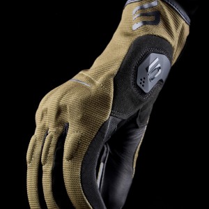 GUANTES FIVE RS4 EVO NEGRO / ROJO FLUOR