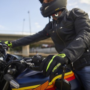 GUANTES FIVE RS5 AIR NEGRO / AMARILLO FLUOR