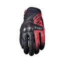 GUANTES FIVE RSC EVO NEGRO / ROJO