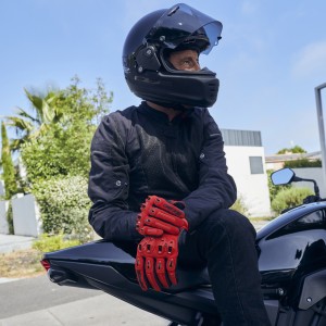 GUANTES FIVE STUNT EVO 2 AZUL / AMARILLO FLUOR