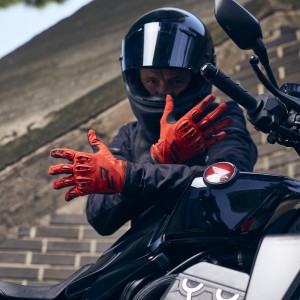 GUANTES FIVE STUNT EVO 2 AZUL / AMARILLO FLUOR