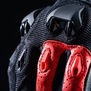 GUANTES FIVE STUNT EVO NEGRO / ROJO