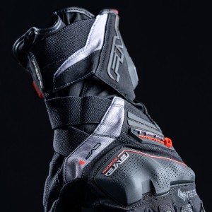 GUANTES FIVE TFX1 GTX GRIS / GRIS / ROJO