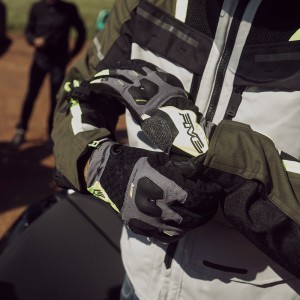 GUANTES FIVE TFX3 AIRFLOW GRIS / AMARILLO FLUOR